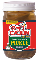 Ragin Cajun Sweet Pickle Slices 12 oz.